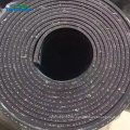 black Smooth surface Nylon Fabric reinforced rubber sheet